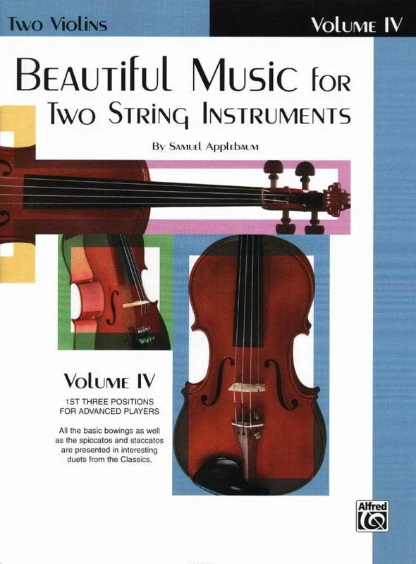 Beautiful Music for Two Stringed Instruments, Volume 4 – Violin