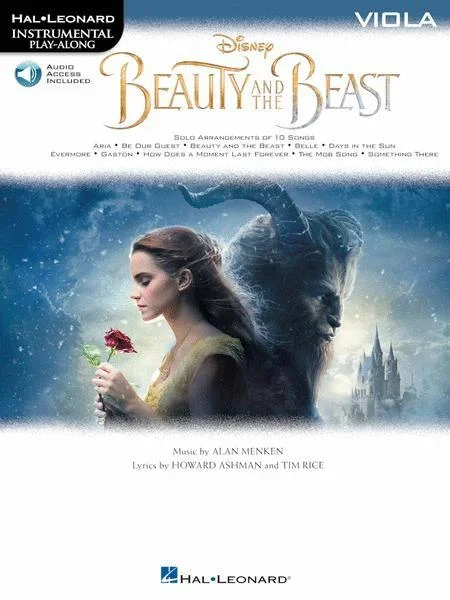 Beauty and The Beast for Viola with Online Accompaniments