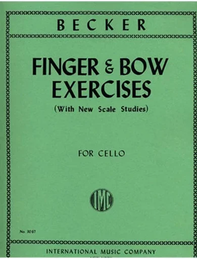 Becker, Hugo: *POD* Finger & Bow Exercises with New Scale Studies (cello)