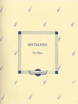 Beethoven, L.van (Arnold) Fur Elise (viola & piano)