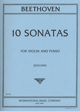 Beethoven, L. van (Joachim): 10 Sonatas for Violin & Piano 2 part set