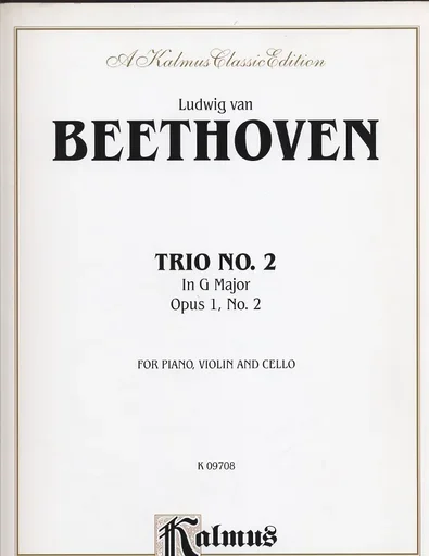 Beethoven, L. van: Piano Trio Op. 1 No. 2 (piano, violin, cello)