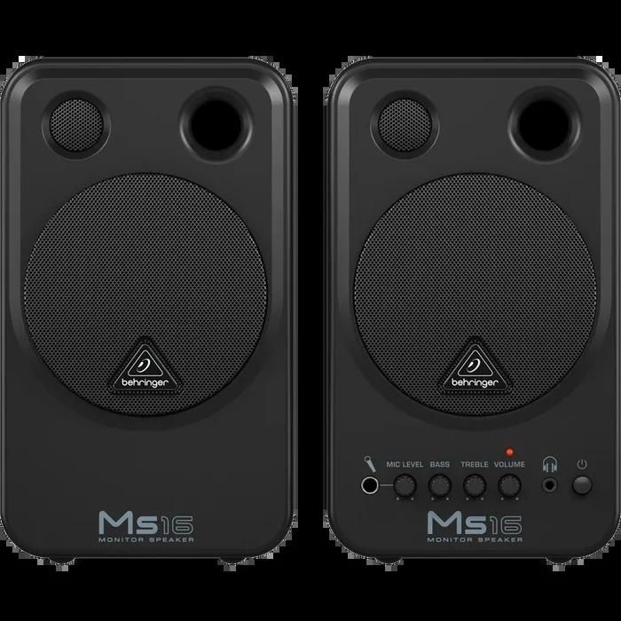 Behringer MS16 2-Way Active Nearfield Monitors (Pair)