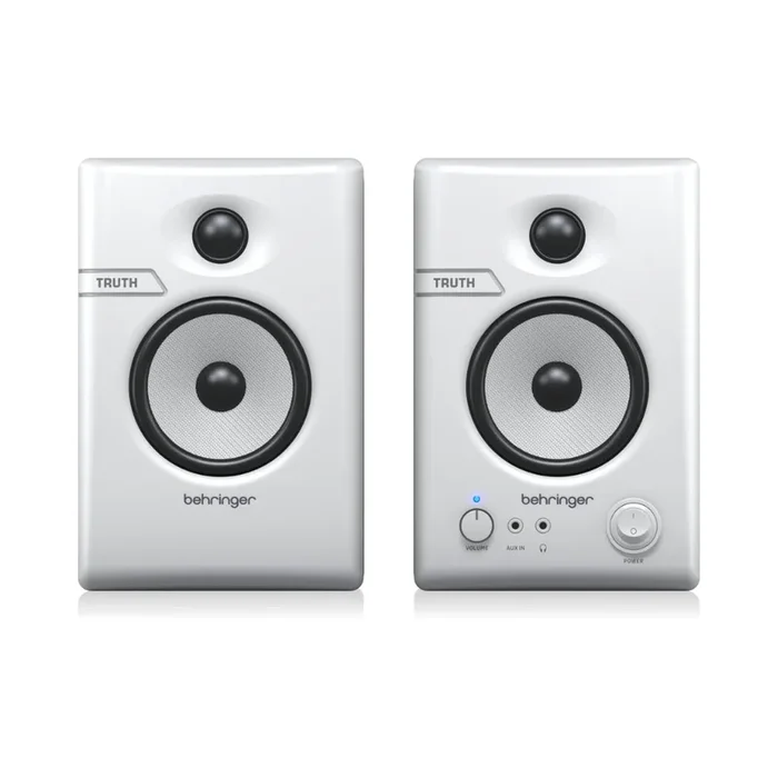 Behringer TRUTH 3.5 with Bluetooth Studio Monitors Pair – White