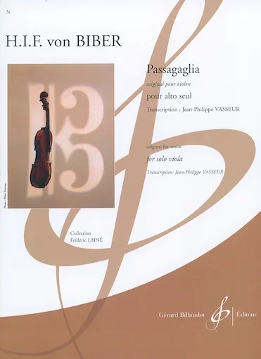 Biber (Vasseur): Passagaglia (viola)