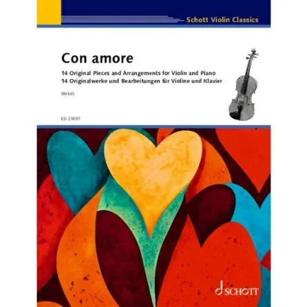 Birtel: Con Amore – 14 Pieces (violin and piano) | Metzler Violins