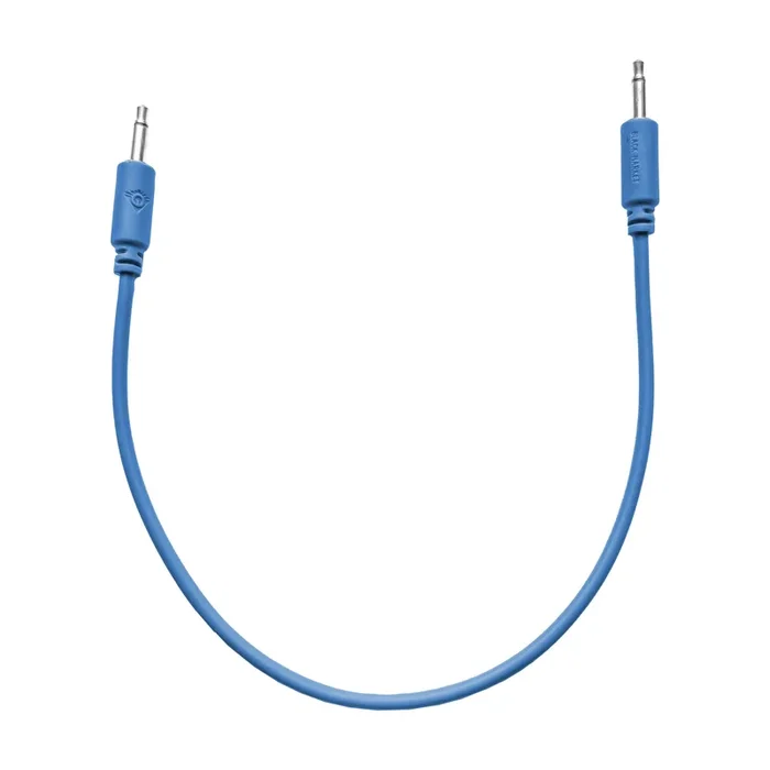Black Market Modular 3.5mm Patch Cable – 25cm/10″ – Blue