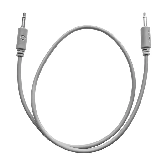 Black Market Modular 3.5mm Patch Cable – 50cm/20″ – Gray