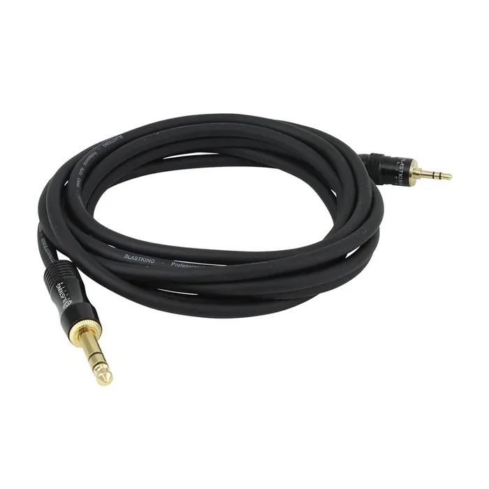 Blastking CQ35B-10 Stereo Interconnect 1/8″ To 1/4″ – 10 Ft