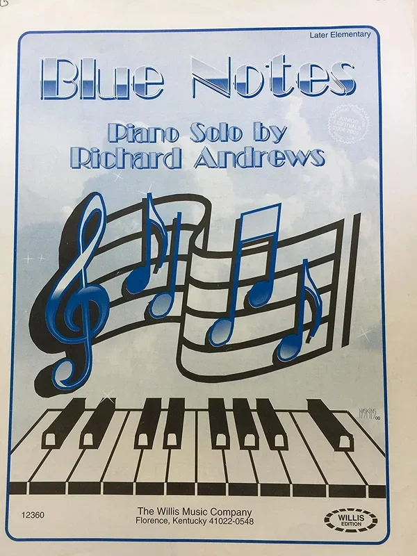 Blue Notes – Piano Solo – Richard Andrews