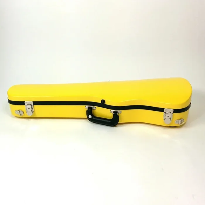 Bobelock 1007 estuche para violín con forma, amarillo/azul