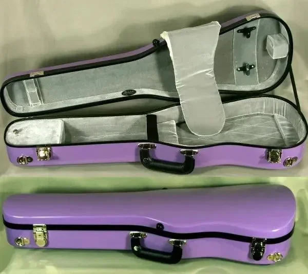 Bobelock 1007 estuche para violín con forma, violeta/gris