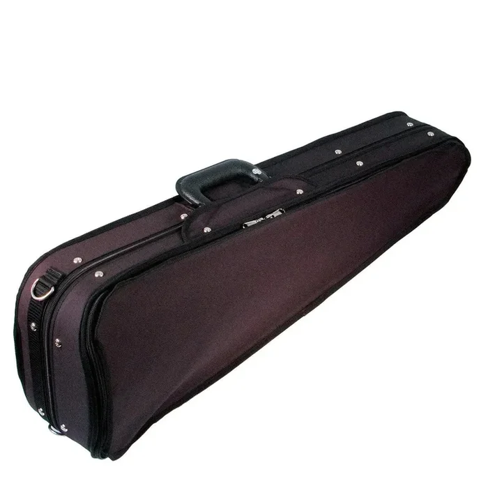 Bobelock B1027 Estuche para violín de terciopelo con forma de flecha