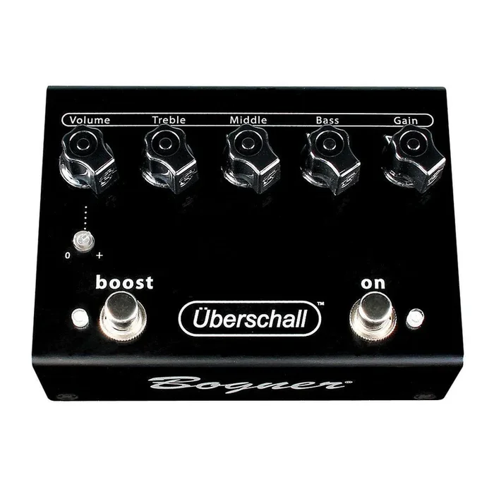 Bogner Uberschall – Distortion/Boost Pedal – Black Finish