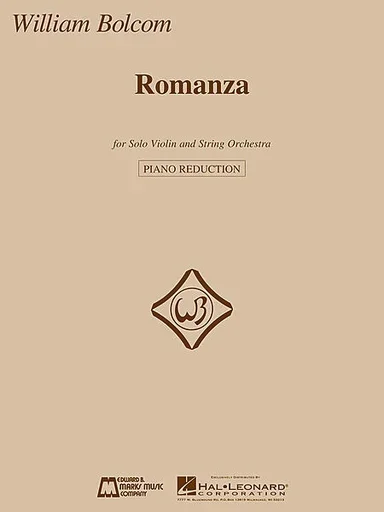Bolcom, W.: Romanza (violin & piano)