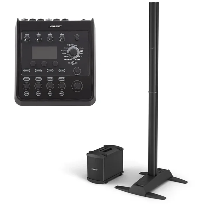 Bose L1 Model 1S B1 Bass Package PA System and T4S ToneMatch Mixer Bundle