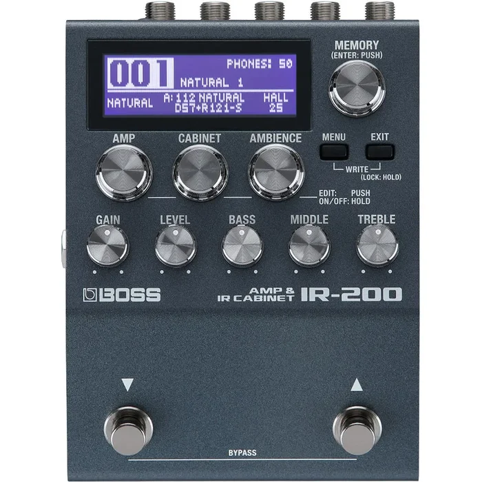 Boss – IR-200 Amp & IR Cabinet Pedal