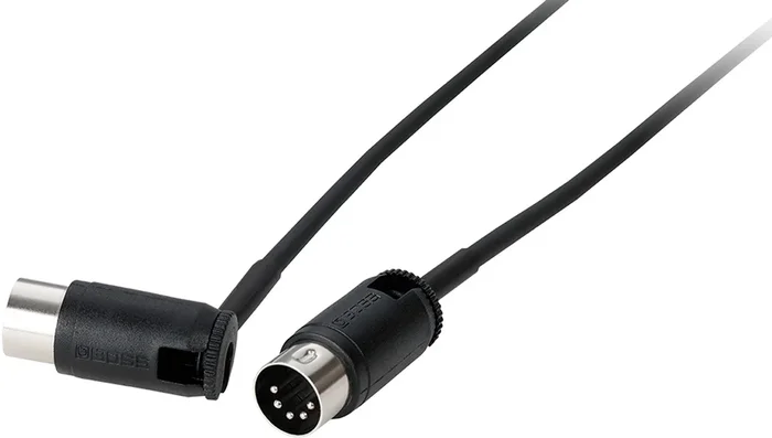Boss BMIDI-PB2 2 ft Multi-Directional MIDI Cable
