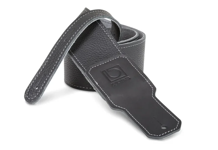 Boss BSL-25-BLK 2.5″ Black Premium Leather Guitar Strap