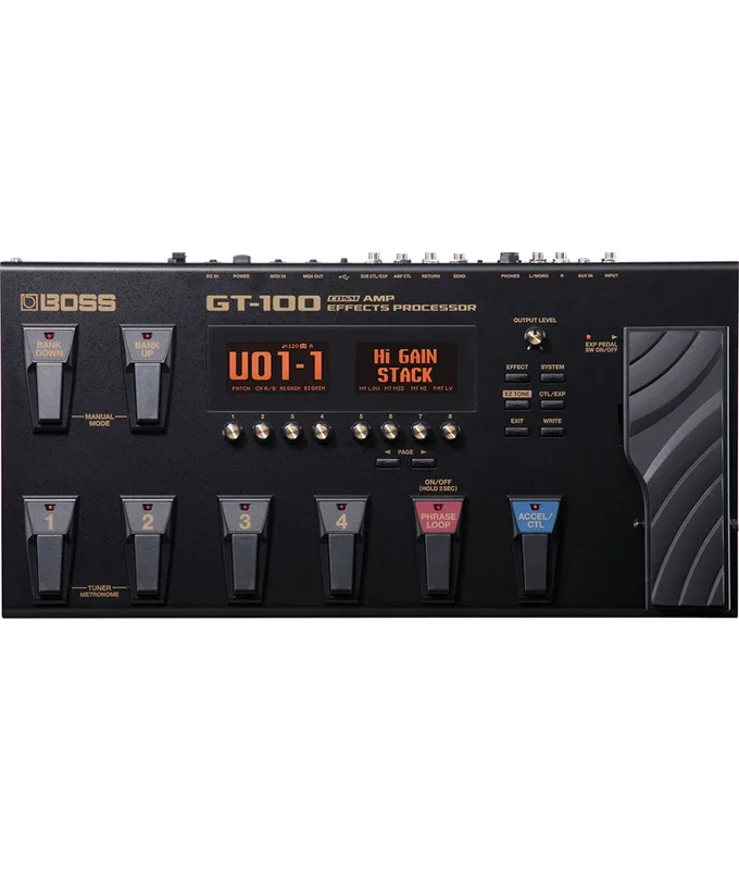 Boss GT-100 Guitar Multi Effects Processor Pedal