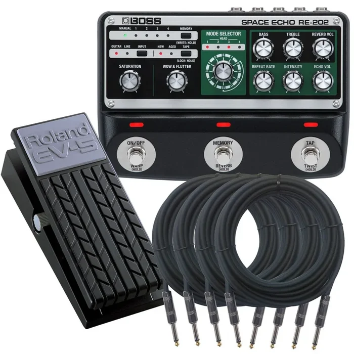 Boss RE-202 Space Echo Pedal PERFORMER PAK