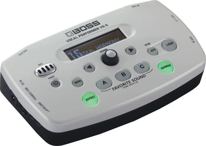 Boss VE-5 WH Vocal Performer – White