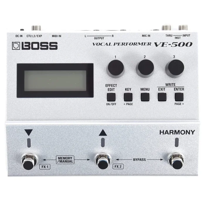 Boss VE-500 Vocal Performer Pedal