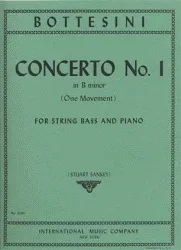 Bottesini, Giovanni (Sankey): Concerto #1 in B minor (bass & piano)