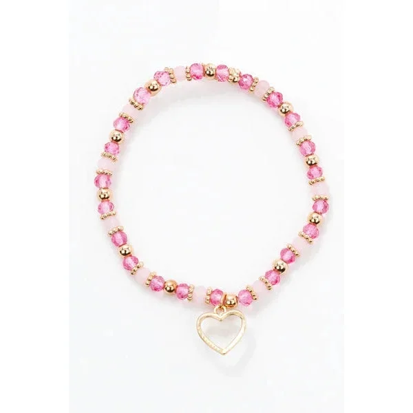 boutique precious heart bracelet