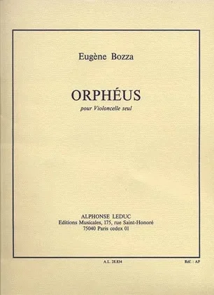 Bozza, Eugene: Orpheus for Cello Solo
