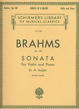 Brahms, Johannes: Sonata #2 Op.100 A maj (violin & piano)