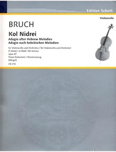 Bruch, Max (Klengel): Kol Nidrei Op.47 (Cello & Piano)