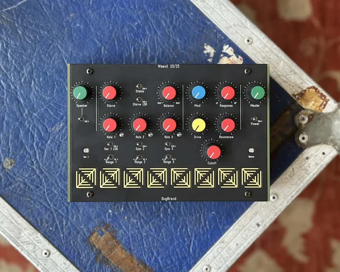 Bugbrand Weevil Desktop Synthesizer
