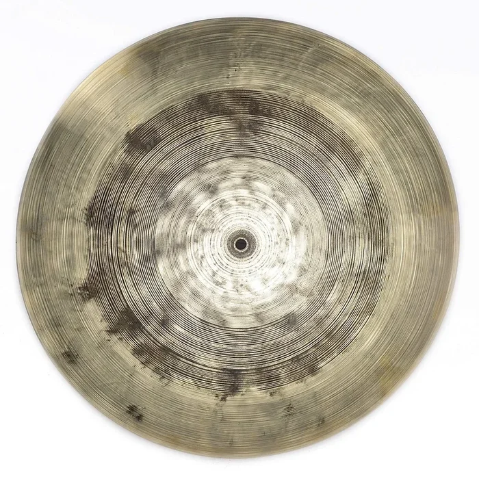 Byrne Quarter Turk Series 20″ Flat Ride Cymbal 2257 Grams Partially Lathed