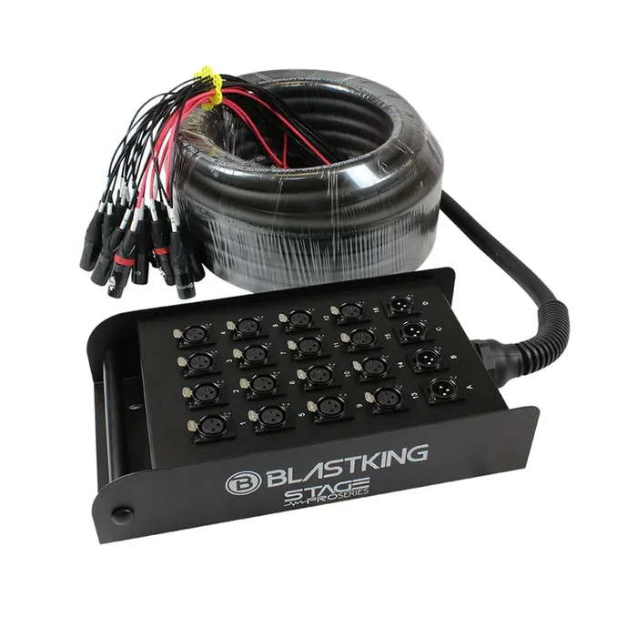 Cable de serpiente Blastking Stage / Studio 16×4, 50 pies – SPS16X4-50