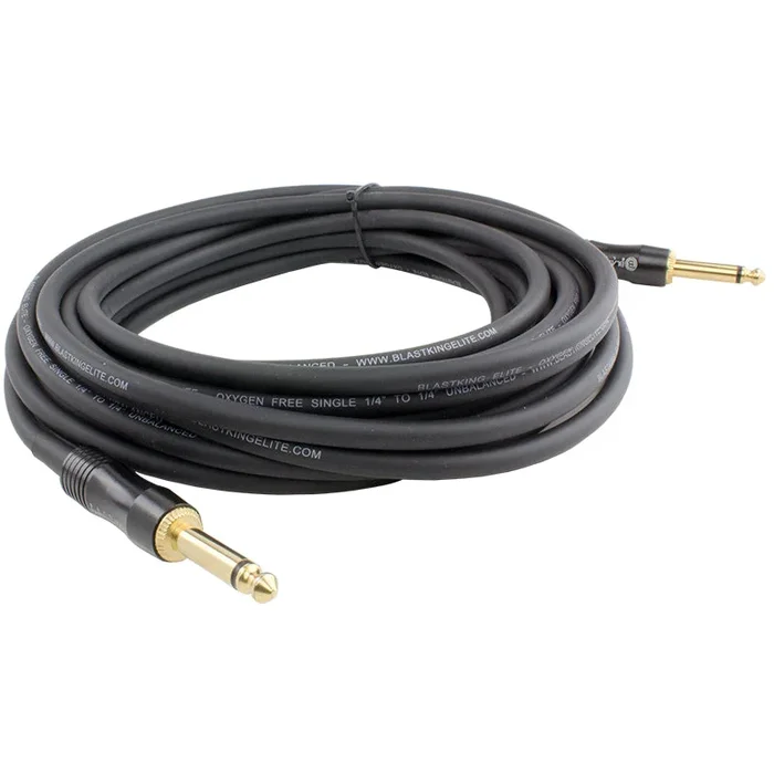 Cable Unbalanceado Blastking 10′ de 1/4″ a 1/4″ – CQQU