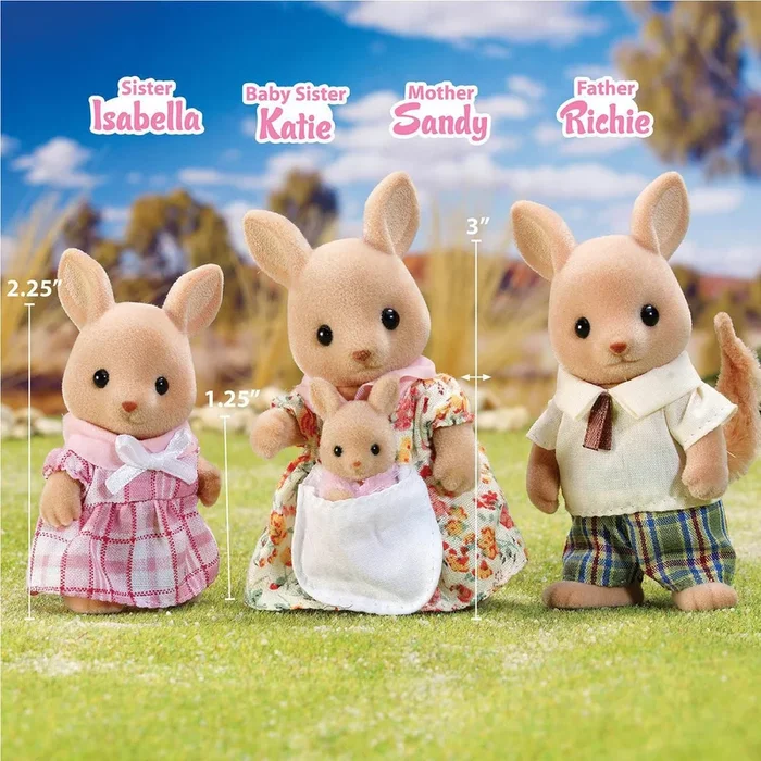 Calico Critters kangaroo family