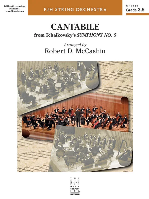 Cantabile from Symphony No. 5 (Tchaikovsky arr. McCashin) for String Orchestra