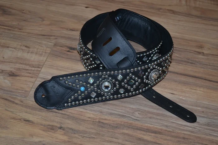 Carlino Abalone and Crystal Strap