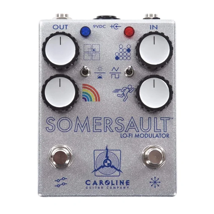 Caroline Somersault Chorus Vibrato Silver/Navy Throwback