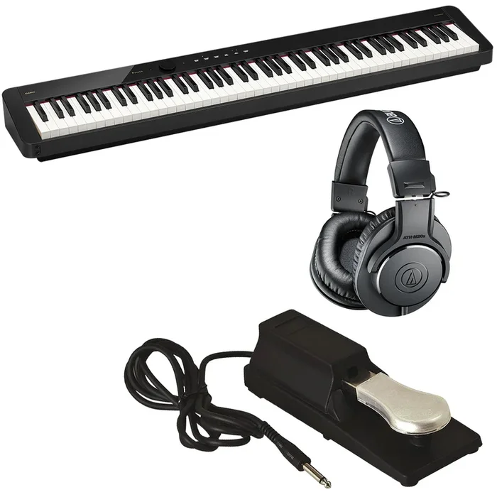 Casio PX-S5000 Digital Piano – Black BONUS PAK