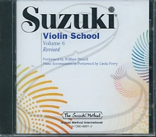 CD: Suzuki Violin School (Preucil), Vol.6 – REVISED