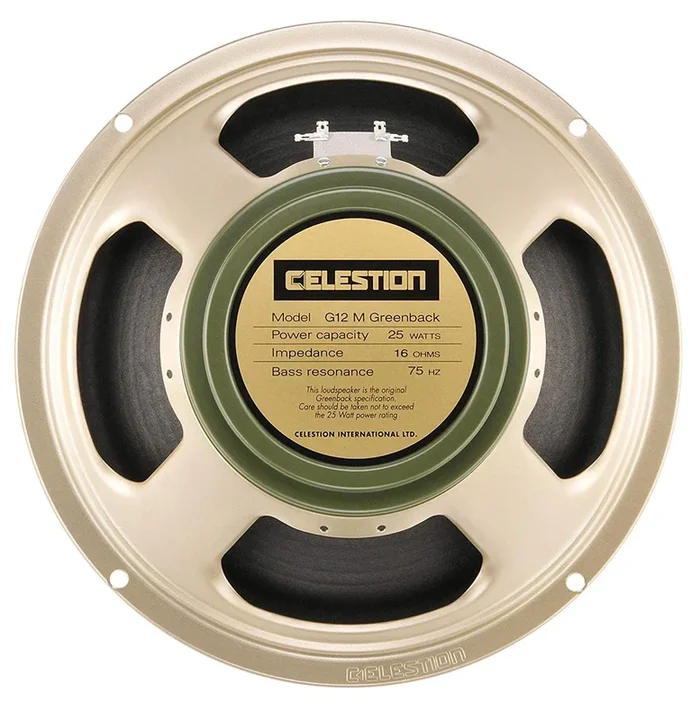 Celestion G10 Greenback T5646: Classic Series 10″ 30 Watts 8Ω Speaker