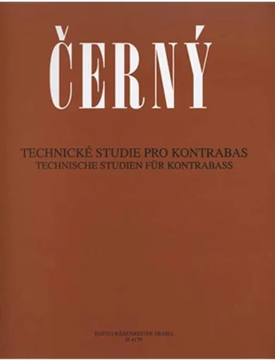 Cerny, Frantisek: Technical Studies for Double Bass (Technische Studien fur Kontrabass) Barenreiter
