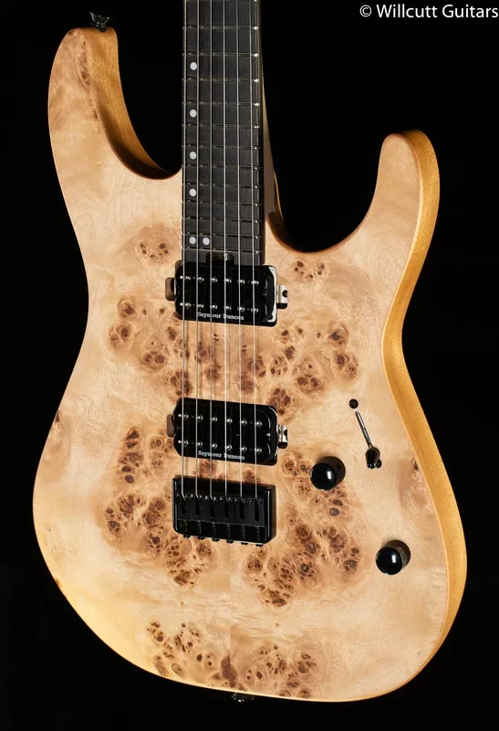 Charvel Pro-Mod DK24 HH HT E Mahogany with Poplar Burl Desert Sand (685)