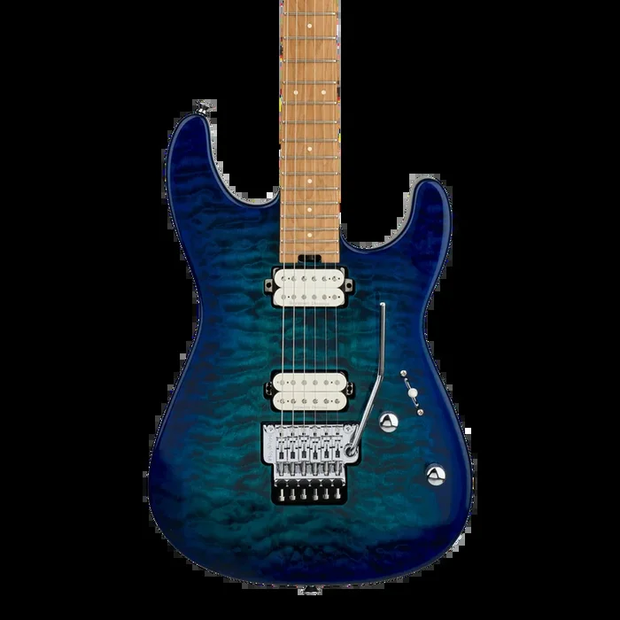 Charvel Pro-Mod Plus San Dimas Style 1 HH FR Carmalized Maple Chlorine Burst w/bag