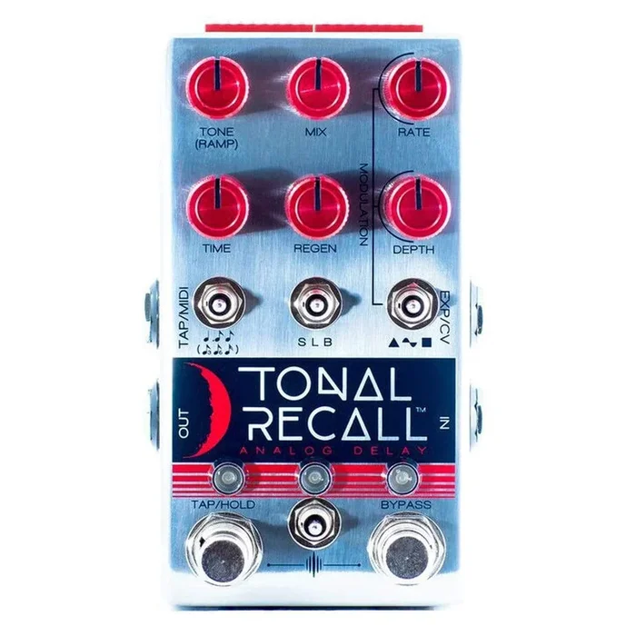 Chase Bliss Tonal Recall Analog Delay Red Knob