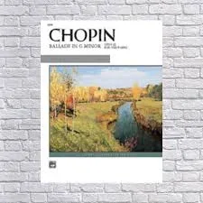 Chopin – Ballade in G Minor Opus 23 for the Piano