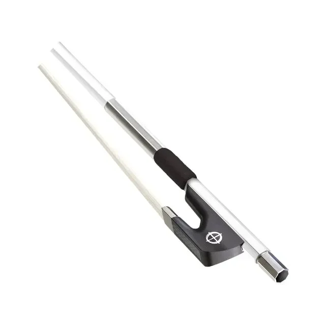 CodaBow Joule Chroma violin bow, Pearl White