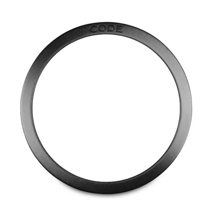 Code Bass Drum Port Hole Reinforcement Ring – 4 inch, Black